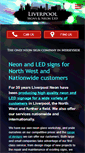 Mobile Screenshot of liverpoolneon-signs.co.uk